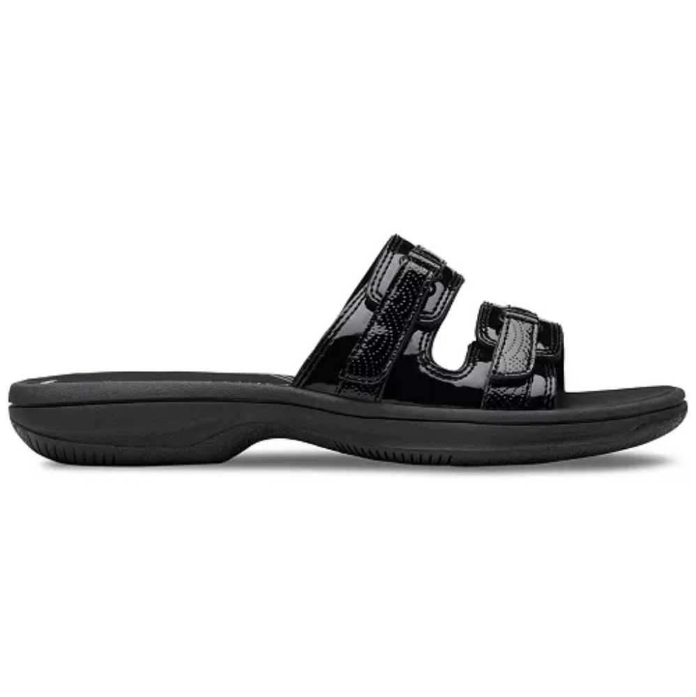 NEW Clarks Women's Cloudsteppers Breeze Piper Comfort Sandal Slides Size 6 - Picture 5 of 11